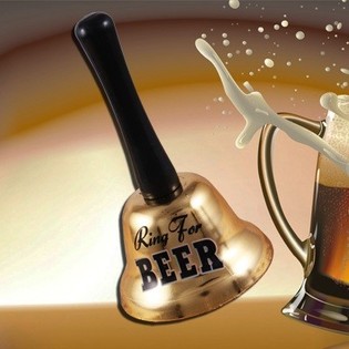 &bdquo;Ring for a Beer&rdquo; csengő d&iacute;szcsomagol&aacute;sban (2 db)