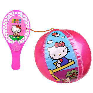 Hello Kitty gumis &uuml;tő j&aacute;t&eacute;k labd&aacute;val (12 db)