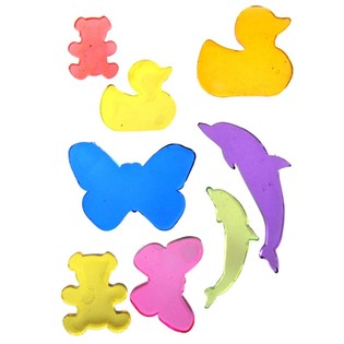 Jelly Gems Dekorat&iacute;v Zsel&eacute;s Matric&aacute;k 22x12 cm (24 db)
