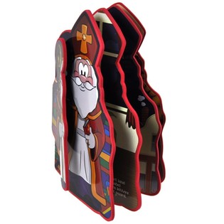 Nagy habszivacs Sinterklaas / Mikul&aacute;s k&ouml;nyv 30 cm (3 db)
