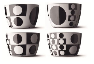 MENU - VERNER PANTON 4 R&Eacute;SZES T&Aacute;L K&Eacute;SZLET 12 CM (1 db)