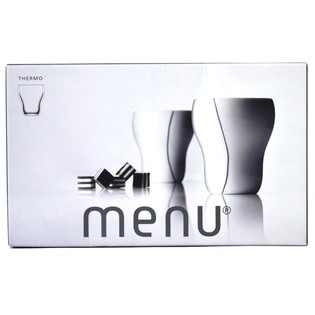 MENU - BLACK CONTOUR TERMOPH&Aacute;R K&Ouml;ZEPES 320 ML, 2 DARABOS K&Eacute;SZLET