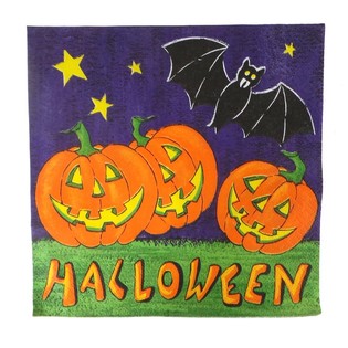 20 darabos Szalv&eacute;ta K&eacute;szlet - Modell: Halloween (6 szett)