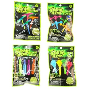 4 VIL&Aacute;G&Iacute;T&Oacute; GLOW 'N ' FUN J&Aacute;T&Eacute;K TASAKBAN (24 db)