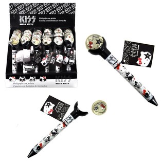 HELLO KITTY - 2 AZ 1-BEN GOLY&Oacute;STOLL &Eacute;S PATTOG&Oacute; LABDA - FEKETE (24 db)