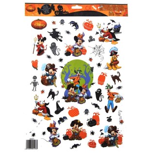Disney Halloween Ablakmatric&aacute;k (12 db)