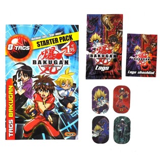 BAKUGAN - Kezdőcsomag 8 Tag (100 db)