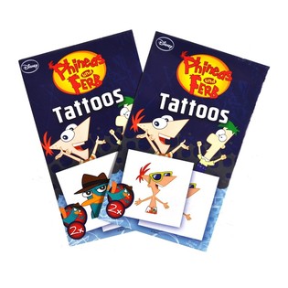 2 R&Eacute;SZES DISNEY TETOV&Aacute;L&Aacute;SOK - MODELL: PHINEAS &Eacute;S FERB (50 db)