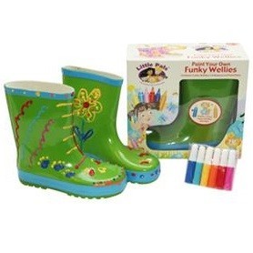 FUNKY WELLIES - SZ&Iacute;NEZD KI A SAJ&Aacute;T GUMICSIZM&Aacute;D - Z&Ouml;LD / M&Eacute;RET: 26