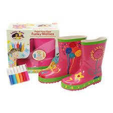FUNKY WELLIES - Sz&iacute;nezd ki a Saj&aacute;t Gumicsizm&aacute;dat - R&oacute;zsasz&iacute;n / M&eacute;ret: 26