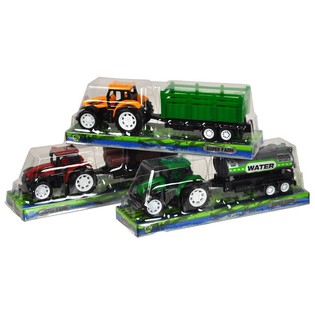 J&aacute;t&eacute;k traktor ut&aacute;nfut&oacute;val, bliszteres csomagol&aacute;sban 21 cm (6 db)