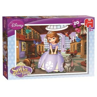 JUMBO DISNEY SZ&Oacute;FIA HERCEGNŐ PUZZLE A K&Ouml;NYVT&Aacute;RBAN 20 DARABOS (5db)