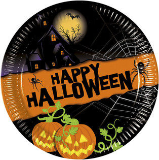8 Darabos Eldobhat&oacute; T&aacute;ny&eacute;r K&eacute;szlet - Happy Halloween Modell (6 szett)