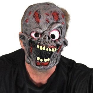 Rugalmas zombi maszk (3 db-os szett)