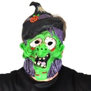 Rugalmas Boszork&aacute;ny Maszk (2 db) | Halloween &eacute;s Karnev&aacute;l