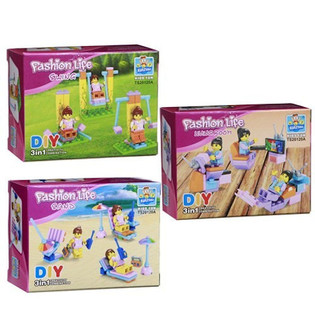 BRICKS &Eacute;P&Iacute;TŐKOCK&Aacute;K - L&Aacute;NYOS SOROZAT (24 db)