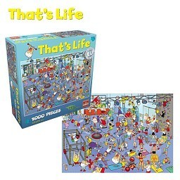 That&rsquo;s Life Puzzle - The Gym, 1000 darabos (1 db)