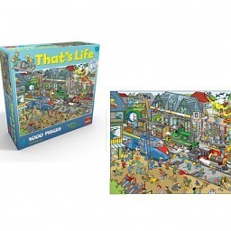 That&rsquo;s Life Puzzle - Vas&uacute;t&aacute;llom&aacute;s, 1000 darabos (1 db)