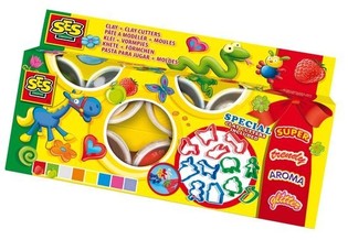 SES Gyurma, Claymania 8x90g + Form&aacute;z&oacute;k (1 db)