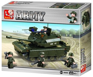 Sluban Harckocsi M38-B6500 Army &Eacute;p&iacute;tőj&aacute;t&eacute;k (1 db)