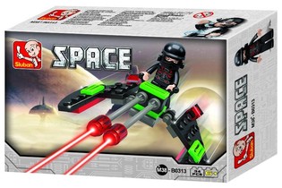 Sluban Space Fighter M38-B0313 Űrvad&aacute;sz (1 db)