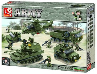 Sluban Army &eacute;p&iacute;tőj&aacute;t&eacute;k k&eacute;szlet M38-B0311 (1001 db)