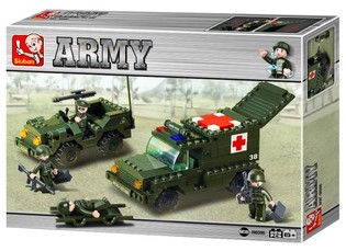 Sluban katonai mentőaut&oacute; M38-B6000 (1 db)
