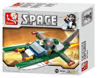 Sluban Space Aircraft M38-B0322 Űrrep&uuml;lőg&eacute;p (1 db)