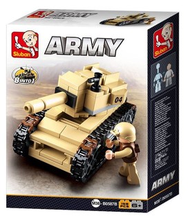 Sluban Army 8 az 1-ben Tank M38-B0587B (1 db)