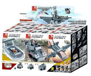 Sluban Rep&uuml;lőg&eacute;p-hordoz&oacute; 9-az-1-ben M38-B0537 (1 Display / 9 darab)