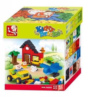 Sluban alap &eacute;p&iacute;tőkock&aacute;k 415 darabos M38-B0502 (1 doboz)