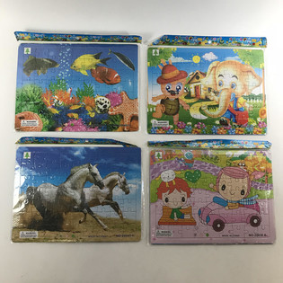 MIX PUZZLE, tartalma: 63 darabos (24 db)