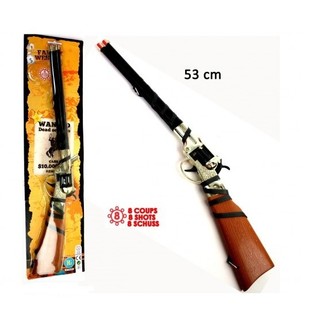NAGY WESTERN PATRONOS PISZTOLY, 8 L&Ouml;V&Eacute;SES, 53 CM (12 db)