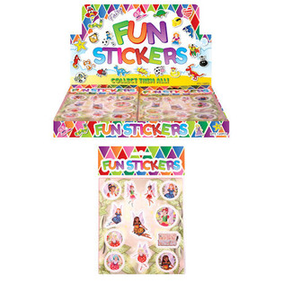 FUN STICKERS MATRIC&Aacute;K &ndash; MODELL: T&Uuml;ND&Eacute;REK (120 db)
