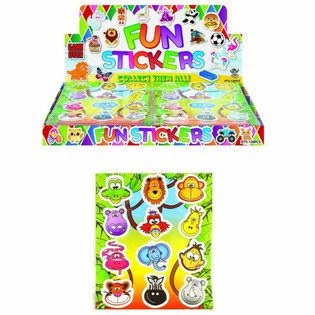 FUN STICKERS &ndash; DZSUNGLA &Aacute;LLATOK (120 db)