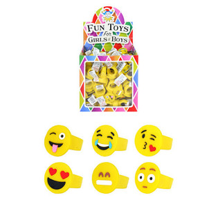 Gyűrűk gyerekeknek - Smiley modell kijelzőn (156 db)
