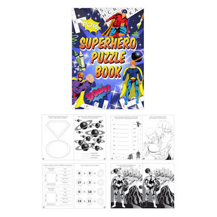 SZUPERHŐS PUZZLE K&Ouml;NYV (48 db)