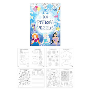 J&eacute;ghercegnő puzzle k&ouml;nyv (48 db)