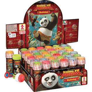 KUNG FU PANDA SZAPPANBUBOR&Eacute;K, 60ML DISPLAYBEN (36 db)