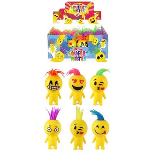 Vil&aacute;g&iacute;t&oacute; Squeezy Smiley Bab&aacute;k Display-ben (12 db)