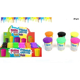 SZ&Iacute;NES SLIME HORD&Oacute;BAN (80 GRAMM) DISPLAY-BEN (24 db)