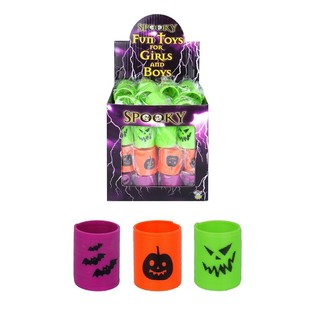 MINI HALLOWEEN SPIR&Aacute;LOK &Oslash;3 CM DISPLAY-BEN (72 db)