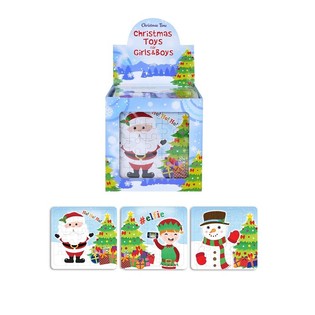 Kar&aacute;csonyi puzzle - 13 x 12 cm - Displayben (108 db)