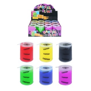 Sz&iacute;nes takony (slime) hord&oacute;ban, display-ben (12 db)