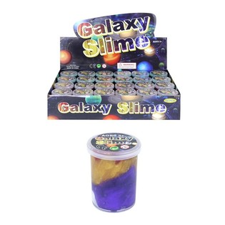 MULTI COLOR GALAXY SLIME HORD&Oacute;BAN, DISPLAYBEN (24 db)