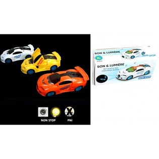 Bump & Go Rendőraut&oacute; F&eacute;nnyel &eacute;s Hanggal (1 db)