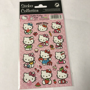 MATRIC&Aacute;K: HELLO KITTY, M&eacute;ret: 20 x 10 cm (10 db)