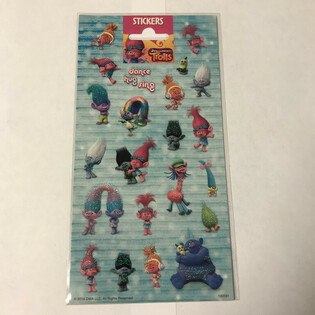 Matrica &iacute;v: TROLLS, 20 x 10 cm (10 db)