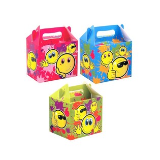 SMILEY Gyerek Men&uuml; Doboz &ndash; 14 x 9,5 x 18 cm (12 db)