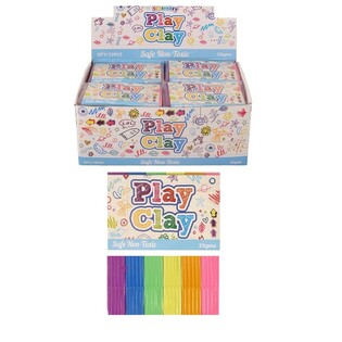 Gyurma 6 sz&iacute;nben (35g) - Displayben (72 db)